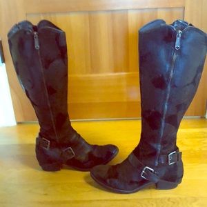 Donald Pliner Dela Tall Riding Boots - Black